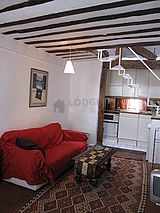 Wohnung Paris 4° - Wohnzimmer