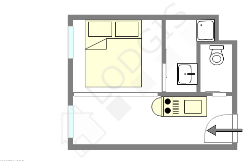アパルトマン パリ 4区 - レイアウト