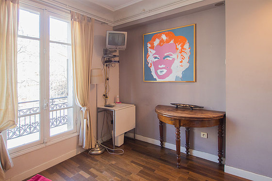 Living room with double-glazed windows