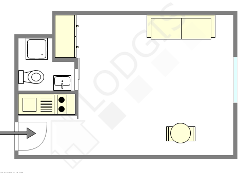 Appartement Paris 16° - Plan interactif