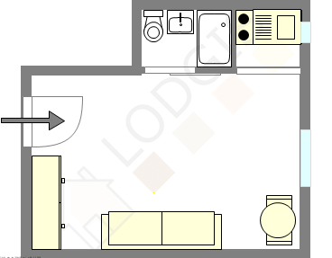 Квартира Париж 7° - Интерактивный план