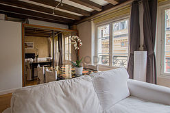 Wohnung Paris 6° - Wohnzimmer