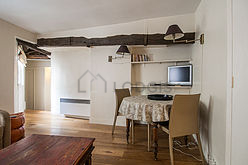 アパルトマン パリ 4区 - リビングルーム