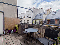 Appartement Paris 2° - Terrasse
