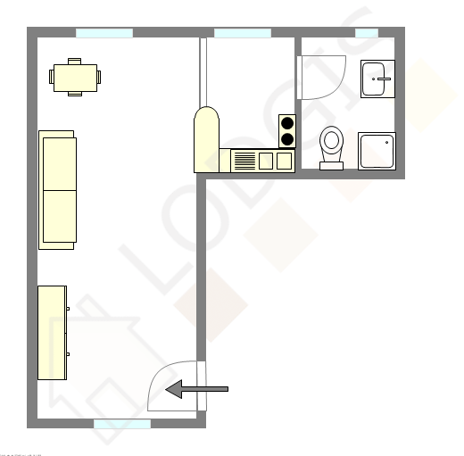 Apartamento Paris 3° - Plano interativo