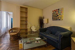 Wohnung Paris 6° - Wohnzimmer