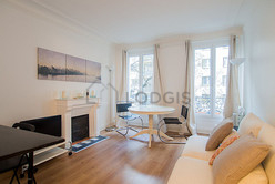 Wohnung Paris 20° - Wohnzimmer