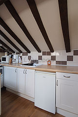 Appartement Paris 3° - Cuisine