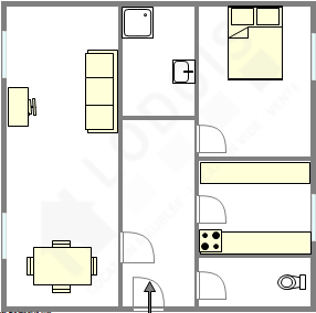 Appartamento Parigi 5° - Piantina interattiva