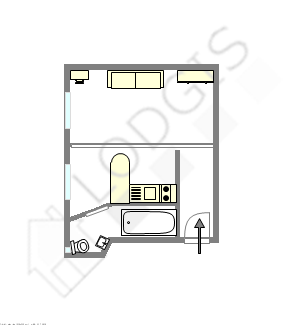 Квартира Париж 7° - Интерактивный план