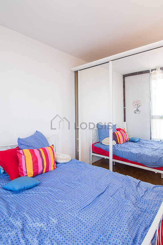 Bedroom for 2 persons equipped with 1 bed(s) of 140cm