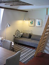 Wohnung Paris 6° - Wohnzimmer