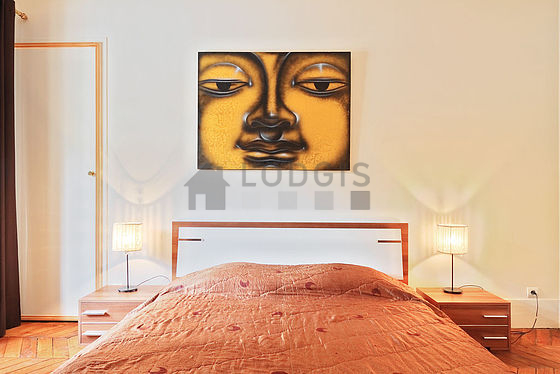 Bedroom for 2 persons equipped with 1 bed(s) of 160cm