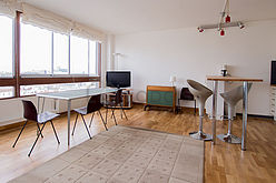 Apartment Paris 20° - Living room