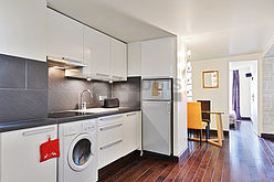 双层公寓 巴黎1区 - 厨房