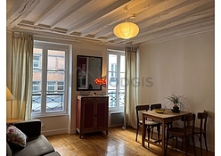 Wohnung Paris 20° - Wohnzimmer