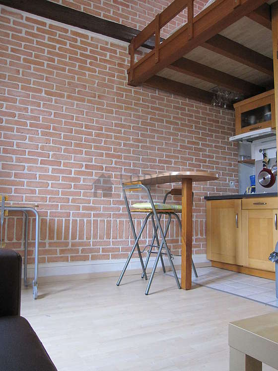 Beautiful kitchen with tile floor