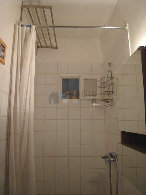 Bathroom with tile floor