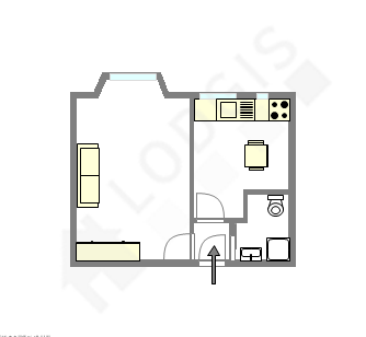 Appartement Issy-Les-Moulineaux - Plan interactif