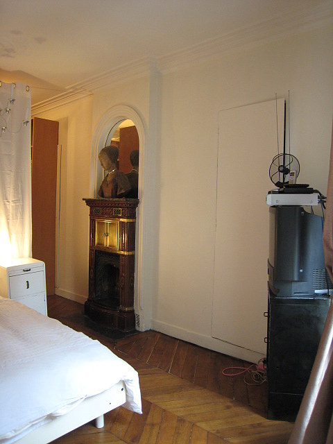 Bedroom with double-glazed windows and balcony