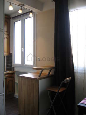 Bright kitchen with double-glazed windows