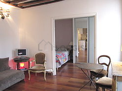 Wohnung Paris 18° - Wohnzimmer