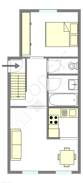 Appartement Levallois-Perret - Plan interactif