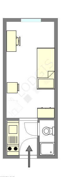 Apartment Paris 5° - Interactive plan