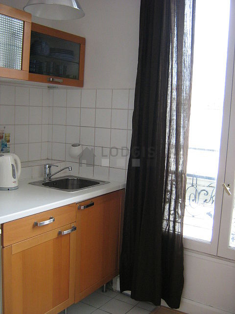 Bright kitchen with double-glazed windows