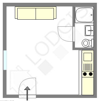 Appartamento Parigi 11° - Piantina interattiva