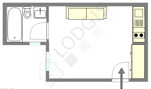 Apartment Paris 15° - Interactive plan