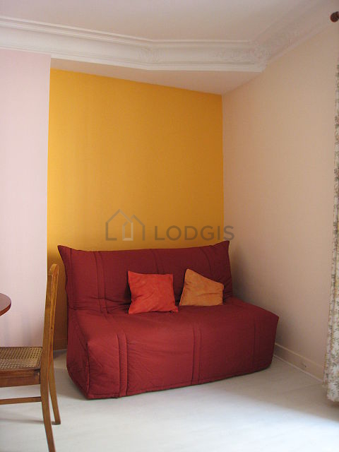 Living room with wooden floor