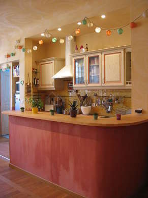 Beautiful kitchen of 5m² with tilefloor