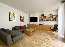 Wohnung Paris 6° - Wohnzimmer