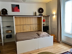 Wohnung Paris 4° - Wohnzimmer
