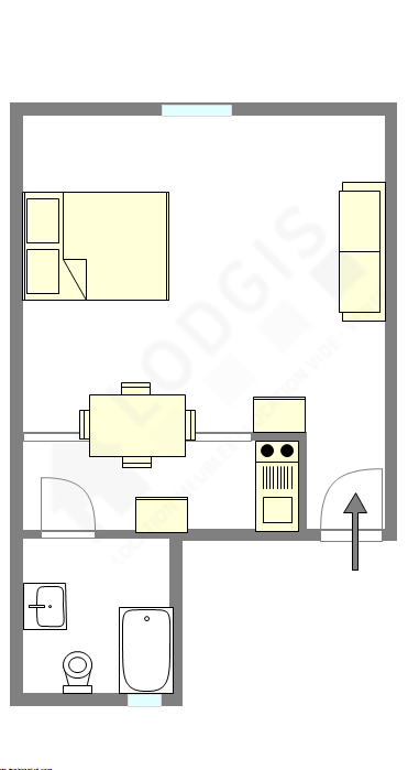 Appartamento Parigi 4° - Piantina interattiva