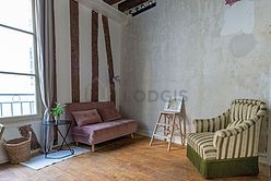 Wohnung Paris 4° - Wohnzimmer