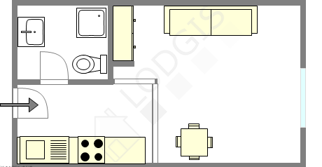 Apartamento París 1° - Plano interactivo
