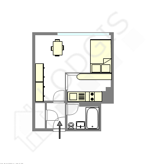 Appartement Paris 14° - Plan interactif