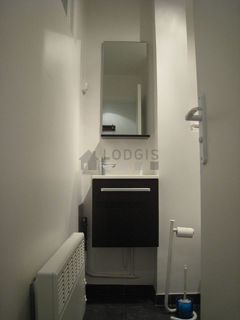 Toilets separated from the bathroom
