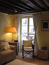 Wohnung Paris 4° - Wohnzimmer