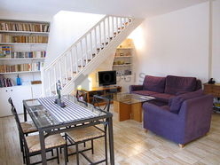 Duplex Paris 16° - Living room