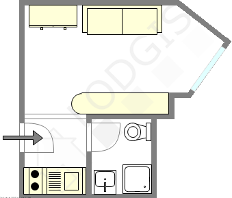 公寓  - 平面图