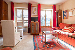 Apartment Paris 5° - Living room