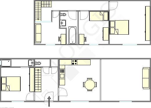 Maison individuelle Hauts de seine Sud - Plan interactif