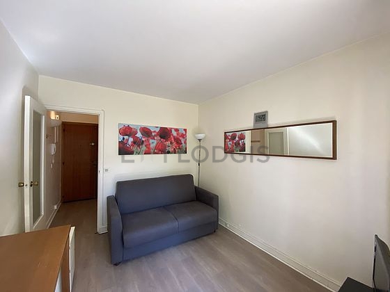 Living room with double-glazed windows and balcony facing the garden