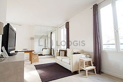 Wohnung Paris 9° - Wohnzimmer