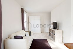 Wohnung Paris 9° - Wohnzimmer