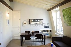 Wohnung Paris 4° - Wohnzimmer